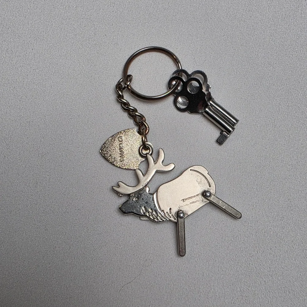 Royal Gorge‎ Train Route with Elk and Keys Souvenir Keychain